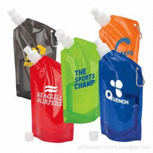 Plastic Bags with Spout for Packaging Drinking Water, HACCP, FDA, SGS Marks